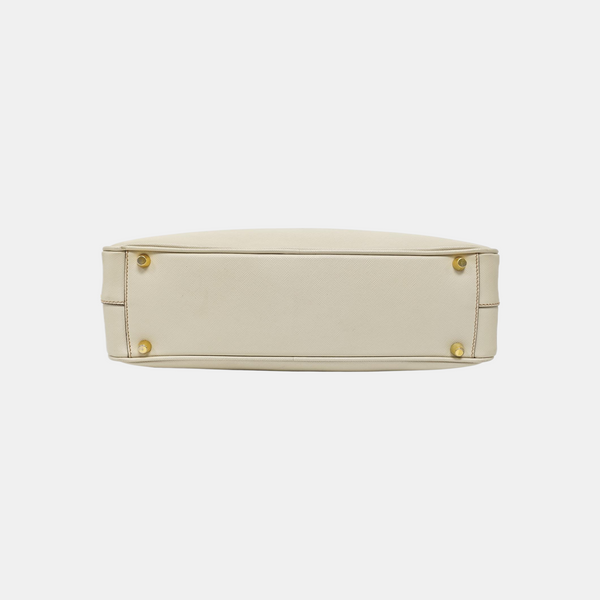 Calfskin Shoulder Bag Beige