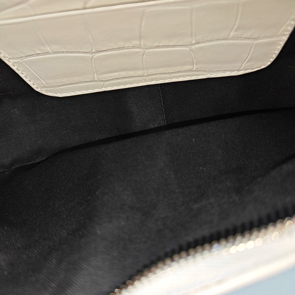 Le Cagole Mini Calfskin White