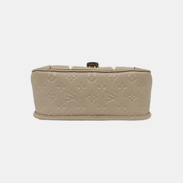 DIANE Monogram Calfskin Gray