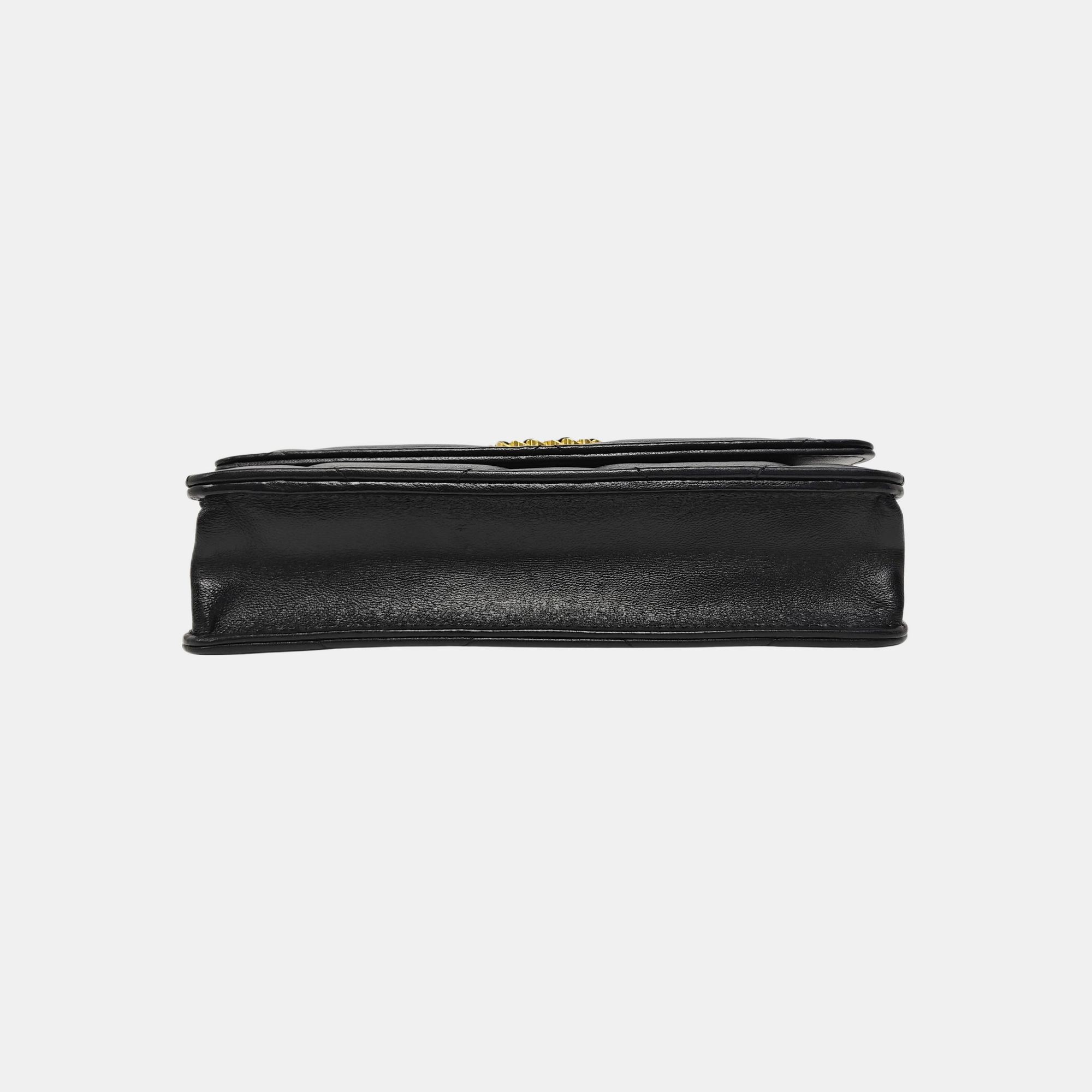CHANEL 19 WOC Quilted Lambskin Black
