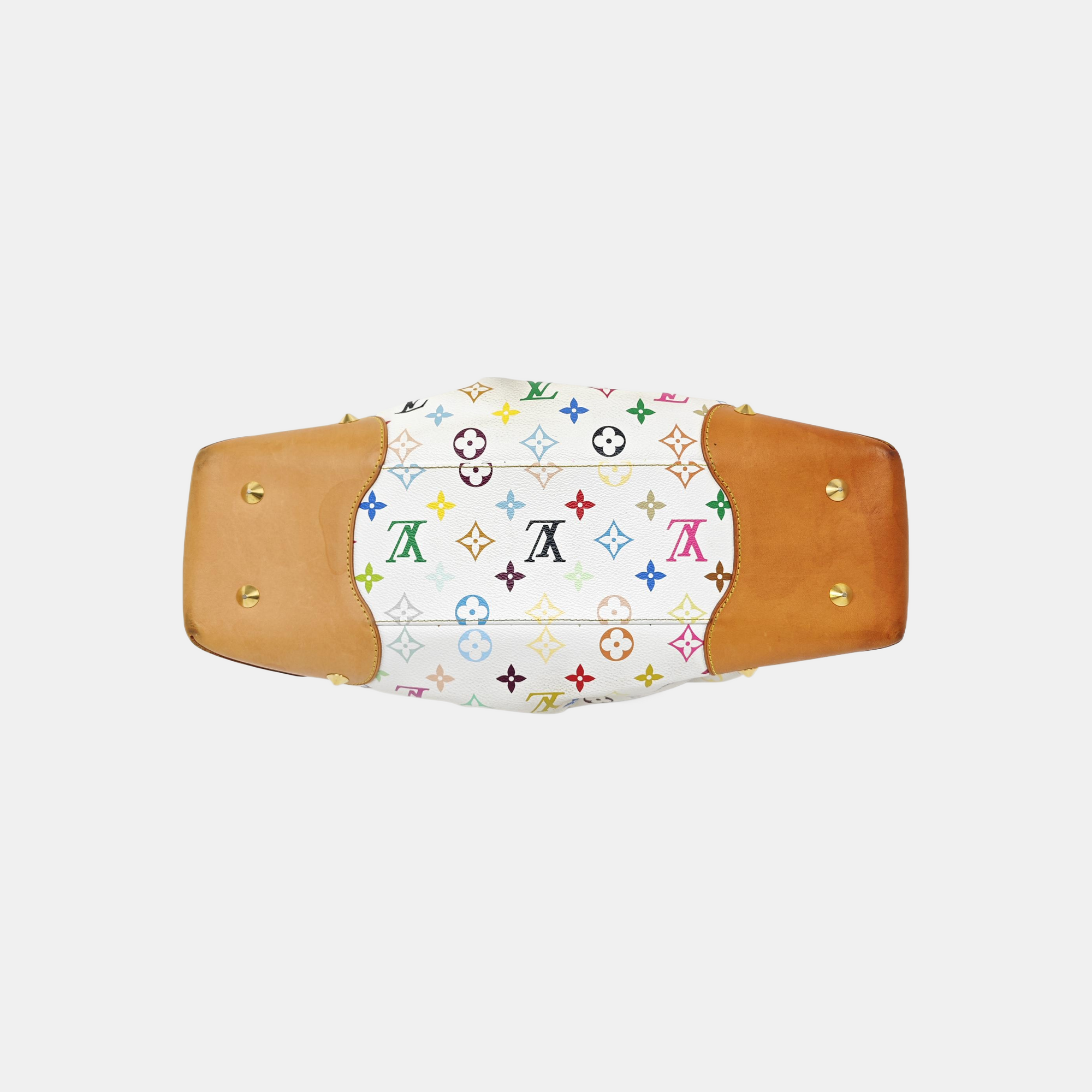 LV × TM JUDY Monogram Coated Canvas White