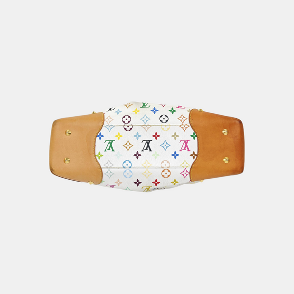 LV × TM JUDY Monogram Coated Canvas White