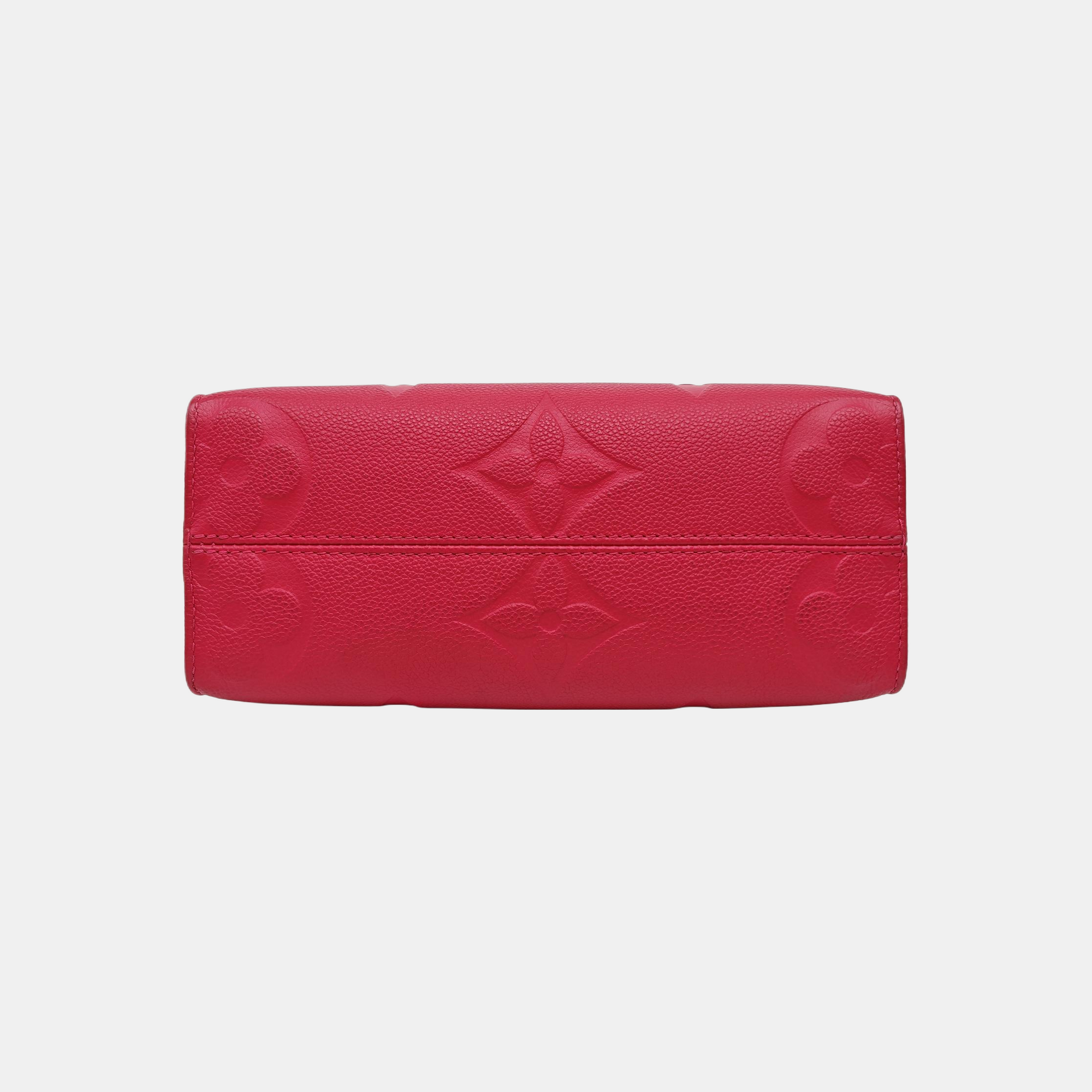 ONTHEGO PM Monogram Calfskin Red