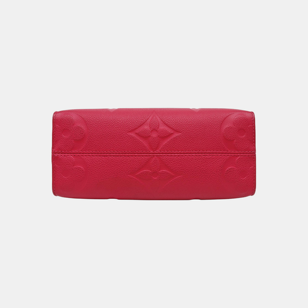 ONTHEGO PM Monogram Calfskin Red