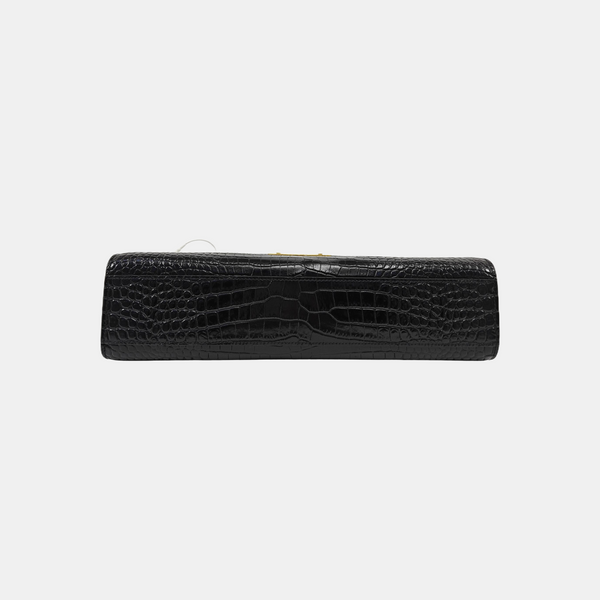 MANHATTAN Medium Calfskin Black