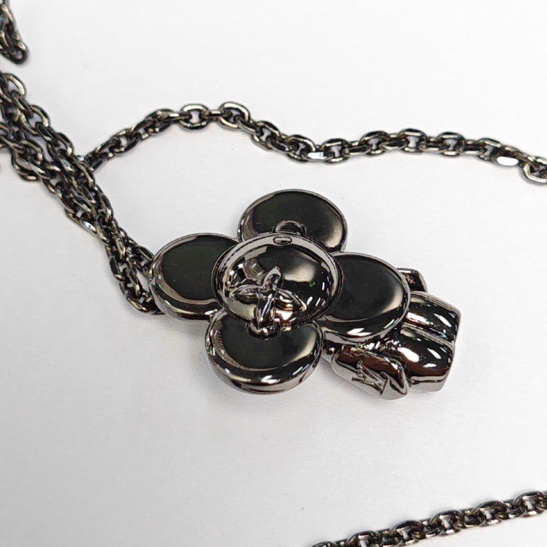 Brass Black Necklace