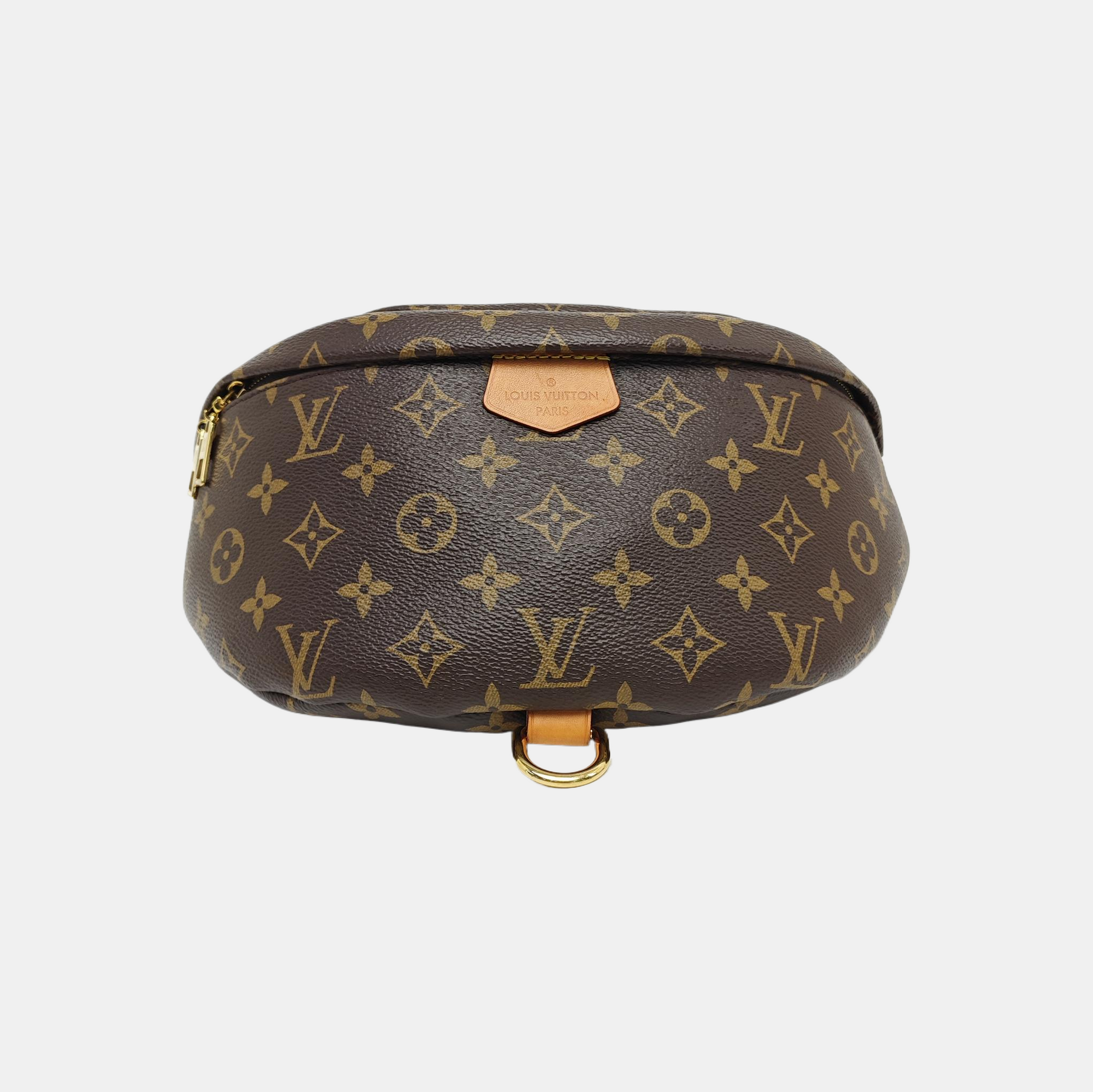BUMBAG Monogram Coated Canvas Brown