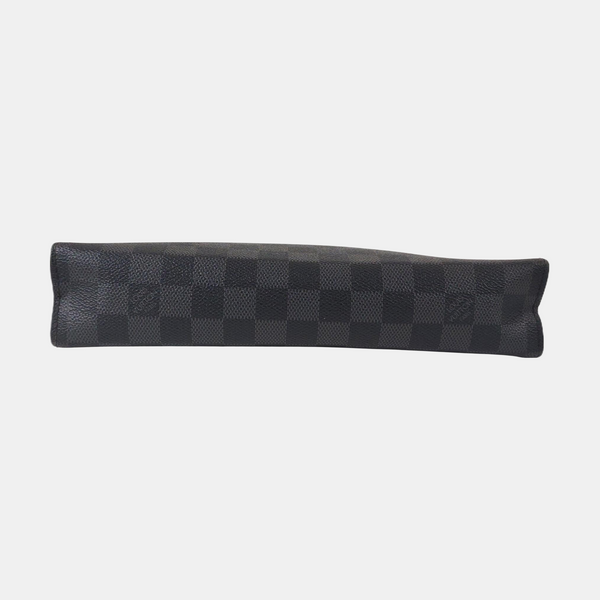 Pochette Voyag MM Damier Graphite Coated Canvas Gray