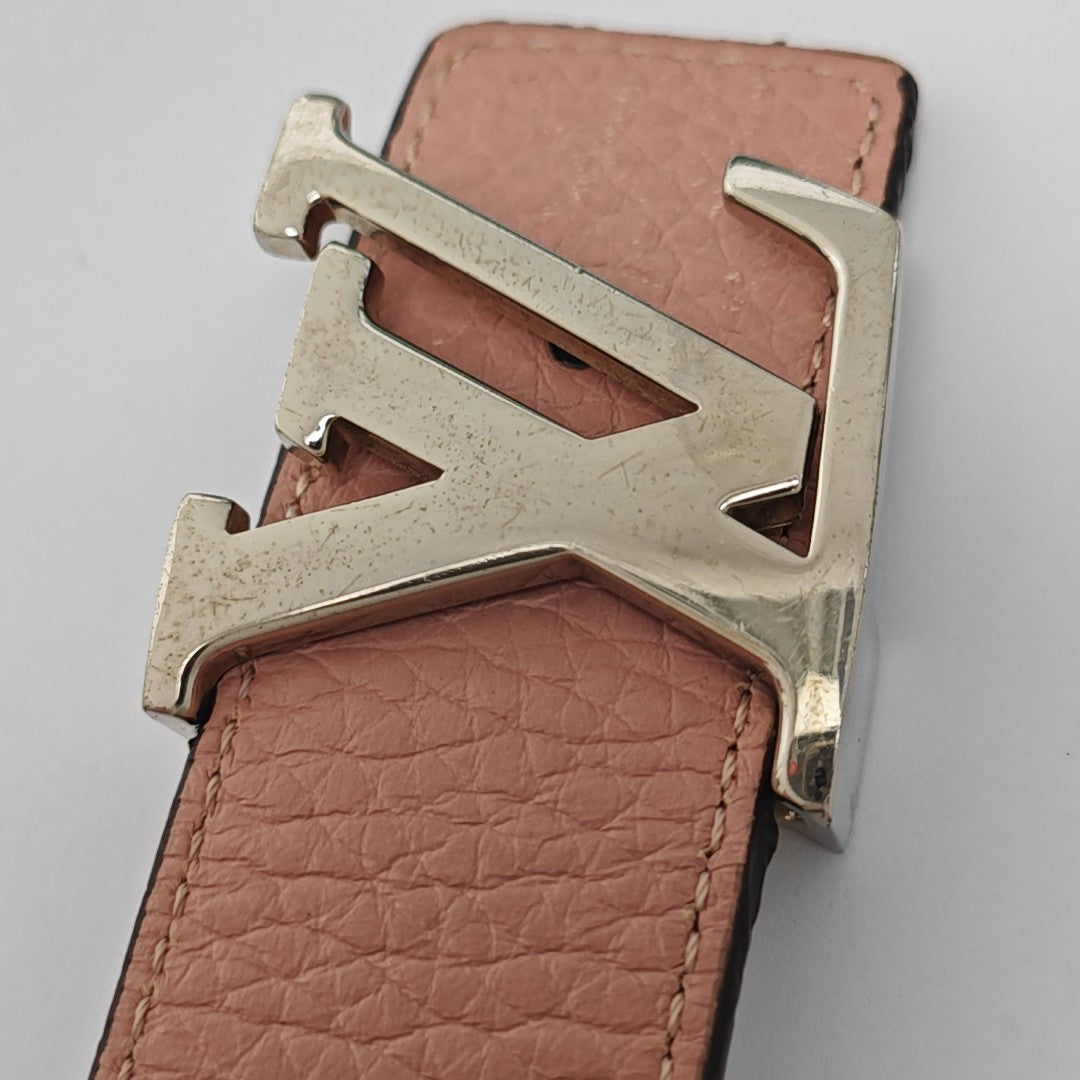 Leather Belt Red
