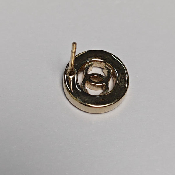 Metal Gold Stud Earrings