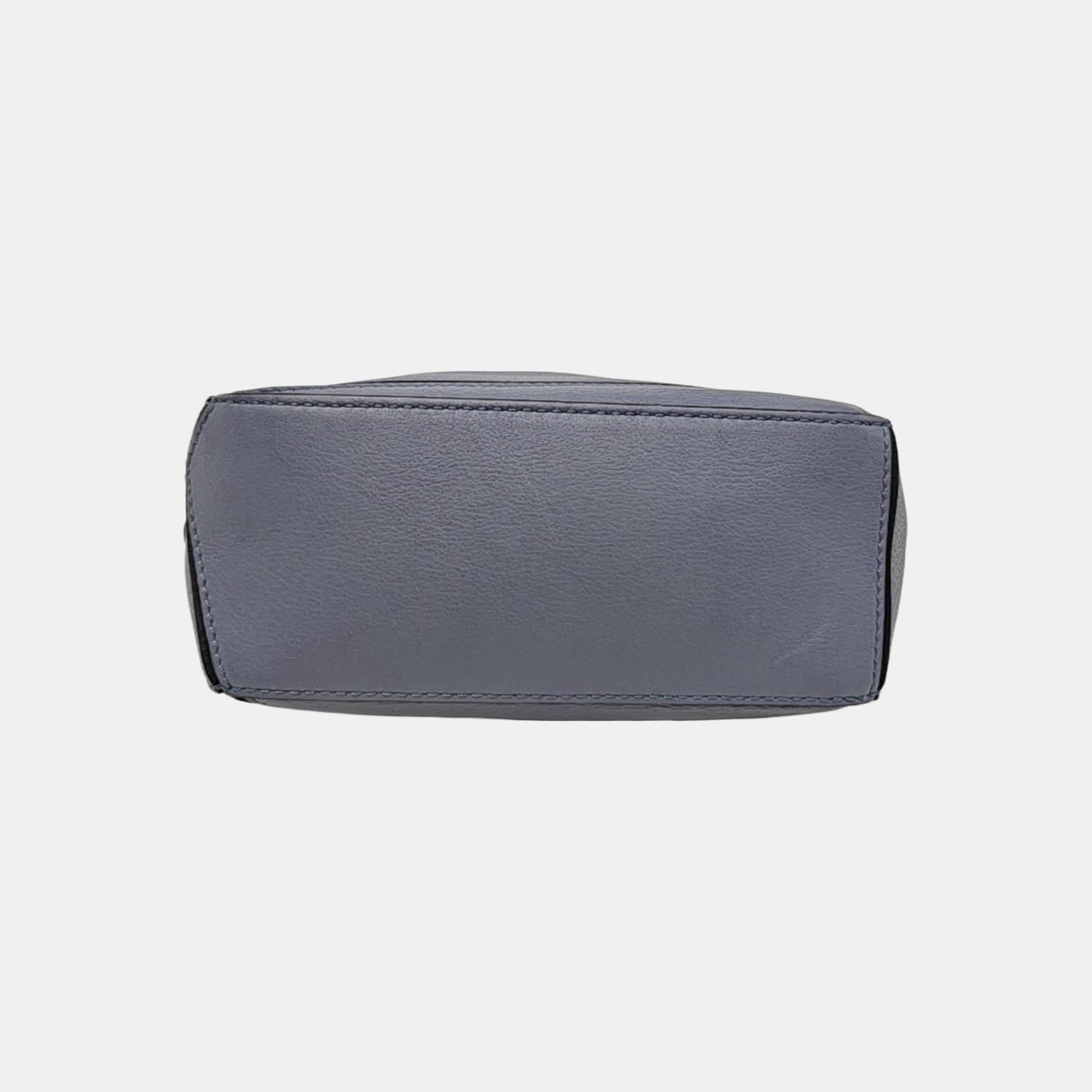 Puzzle Mini Calfskin Blue