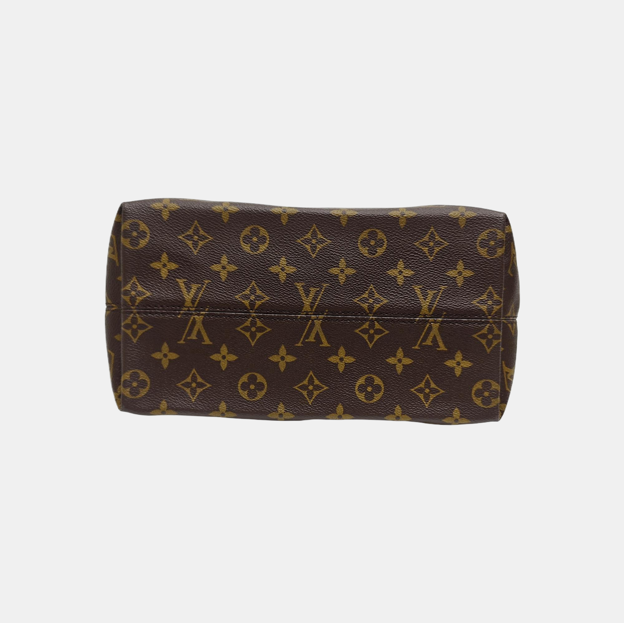 IENA PM Monogram Coated Canvas Brown