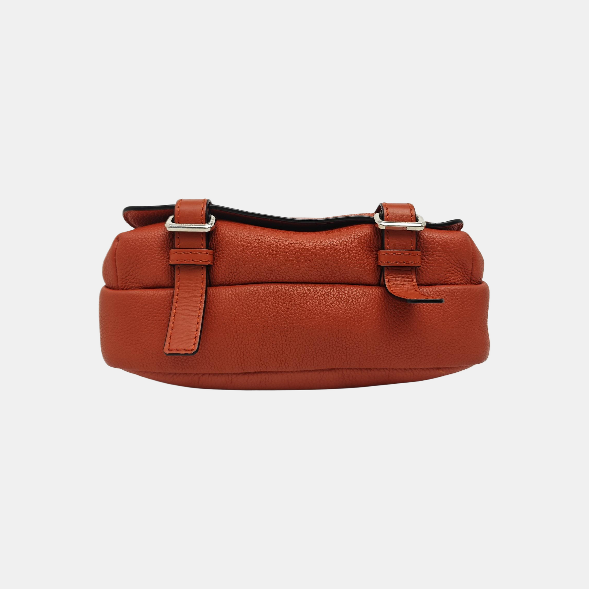 Calfskin Shoulder Bag Red