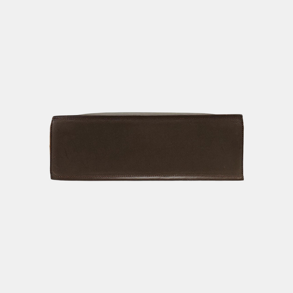 Calfskin Shoulder Bag Brown