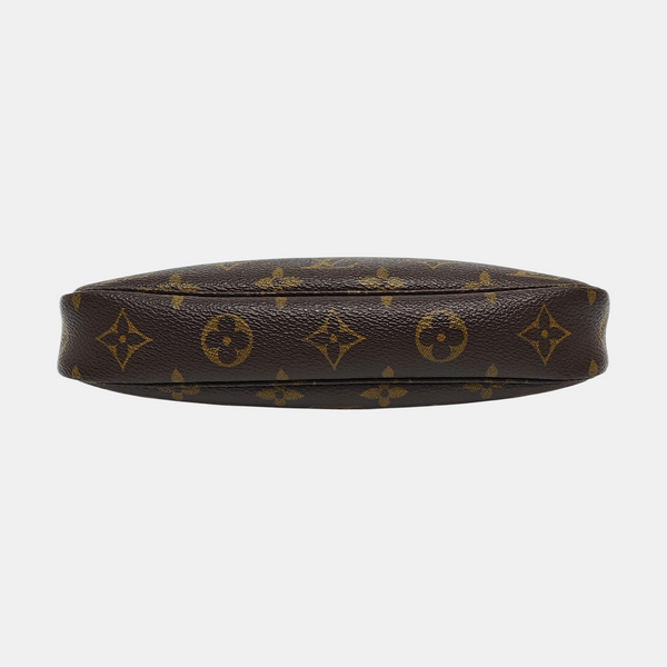 ACCESSOIRES Monogram Coated Canvas Brown
