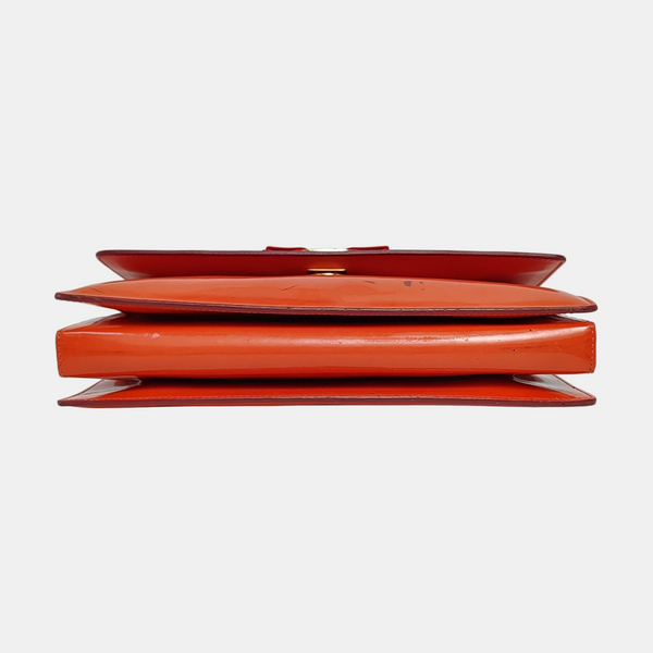 Ginny Patent Leather Orange