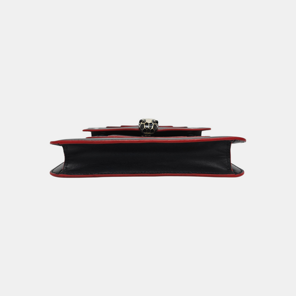 SERPENTI FOREVER Small Calfskin Black