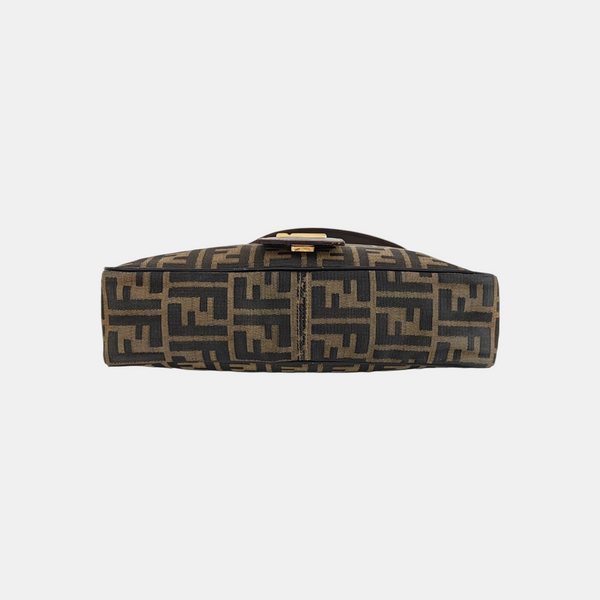 Bolso Bandolera de Lona Marrón