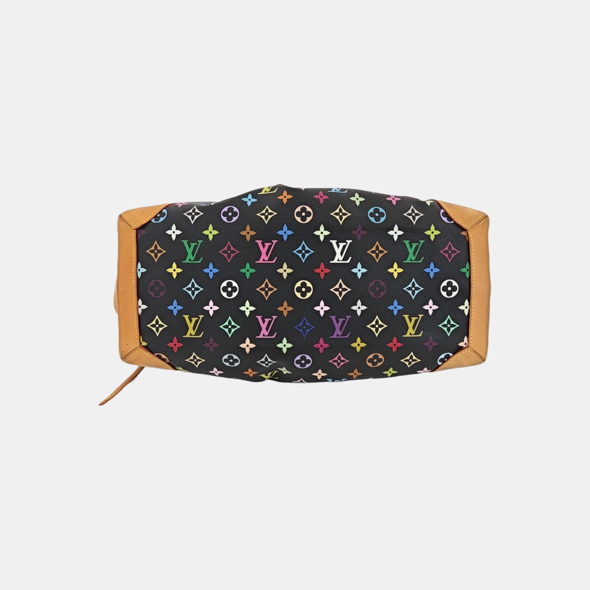 LV × TM URSULA Monogram Coated Canvas Black