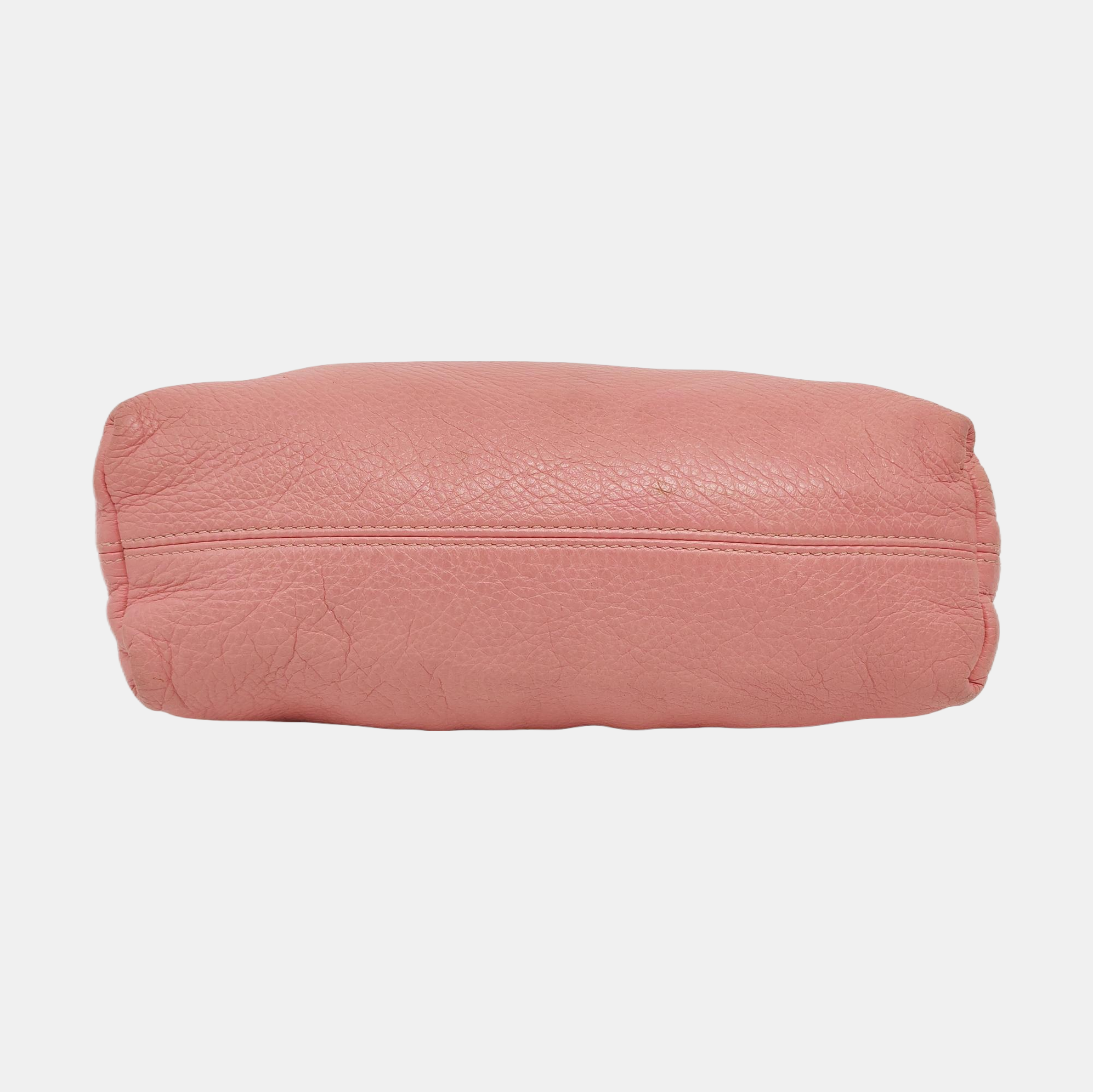 Calfskin Crossbody Bag Pink