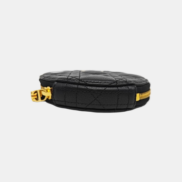 Dior Caro Small Cannage Lambskin Black