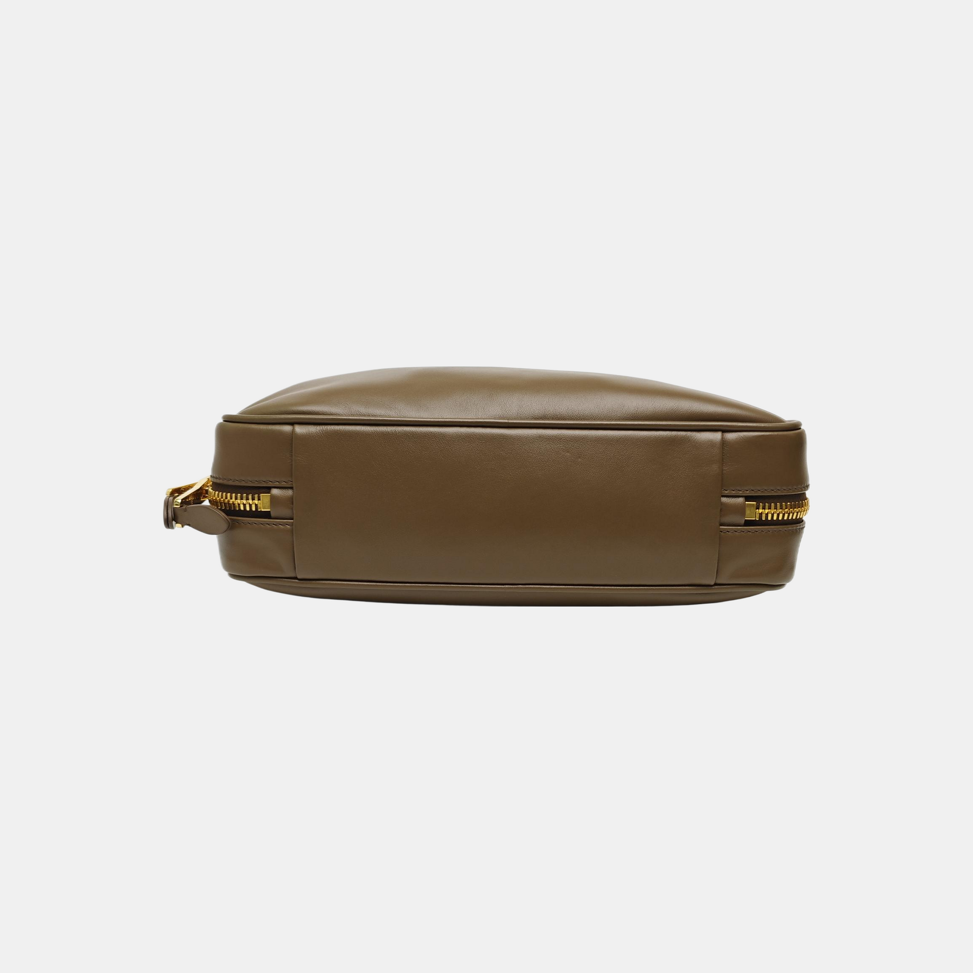 Beau Medium Calfskin Gray