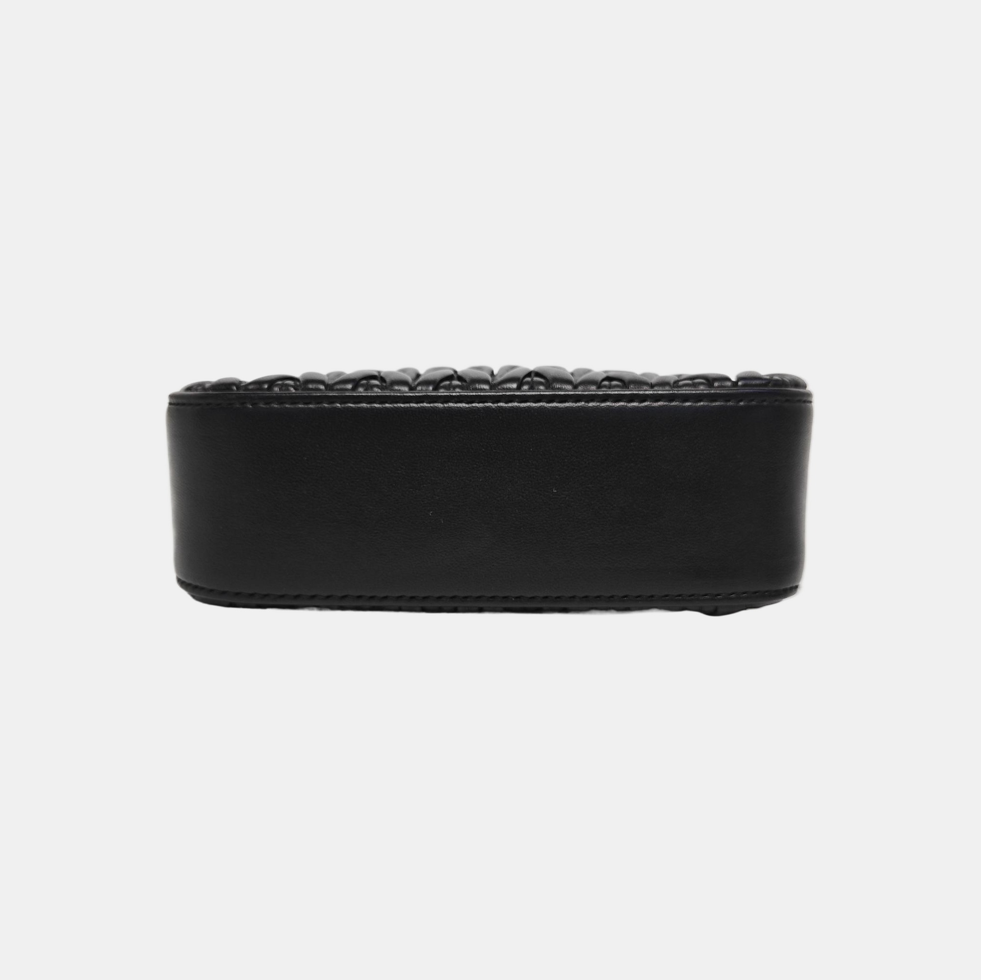 Matelassé Quilted Lambskin Black