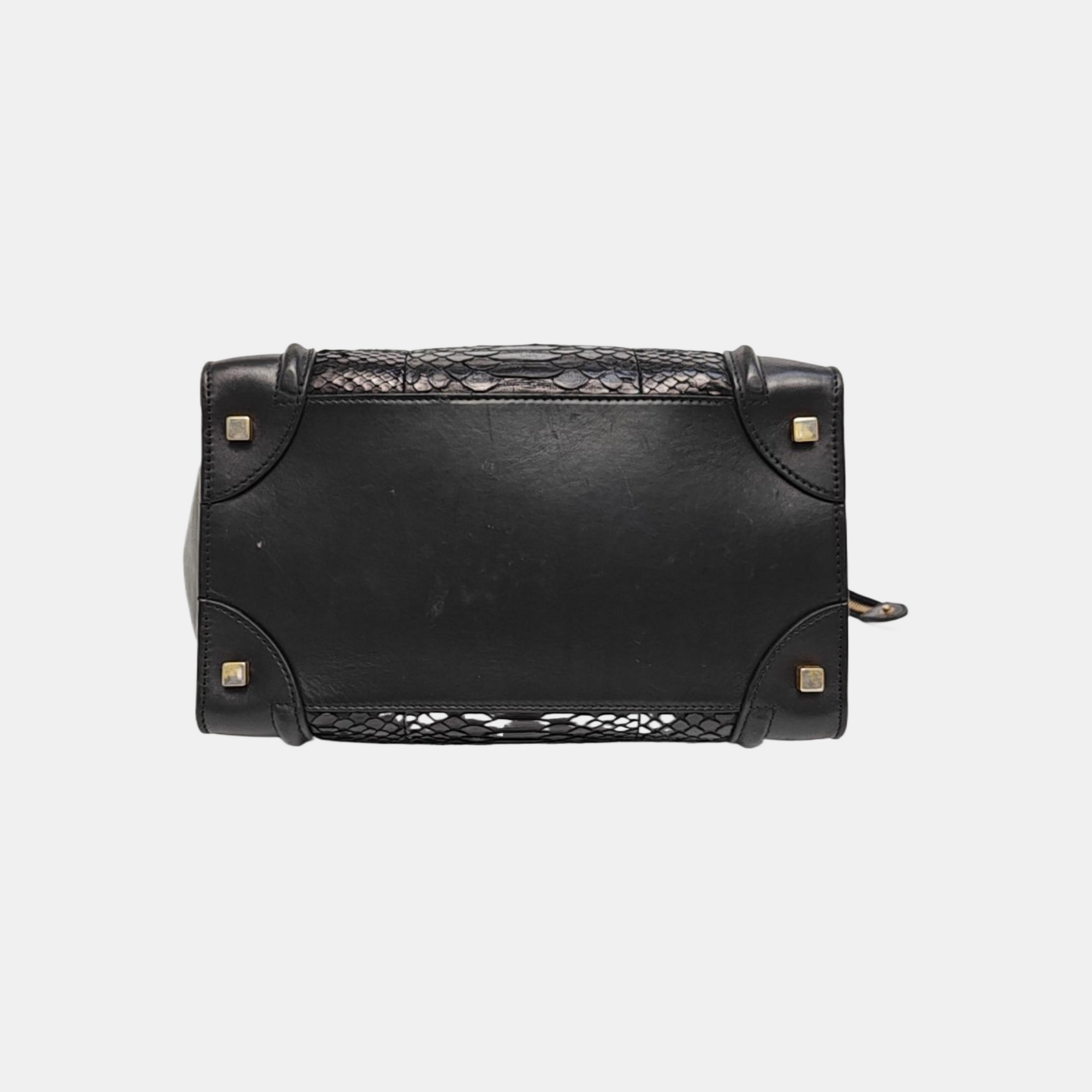 LUGGAGE Mini Python Black