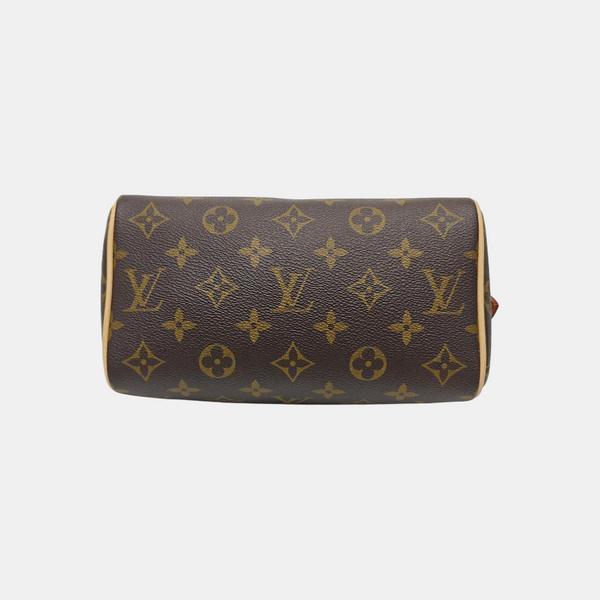 SPEEDY 20 Monogram Coated Canvas Brown