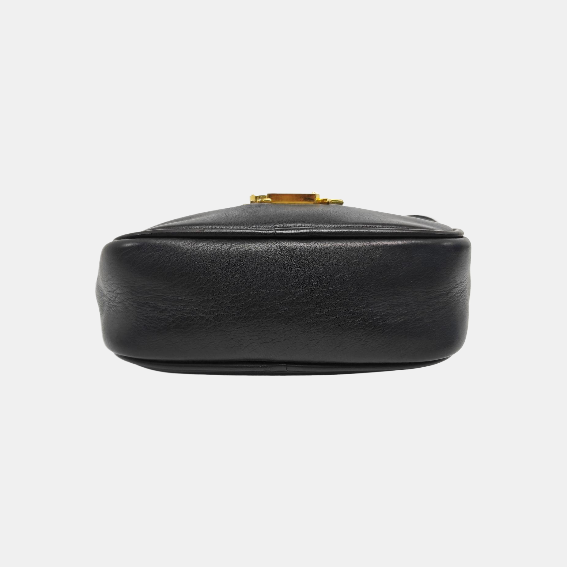 Calfskin Shoulder Bag Black