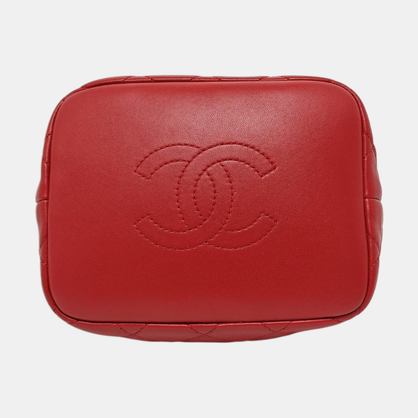 HOBO Quilted Lambskin Red