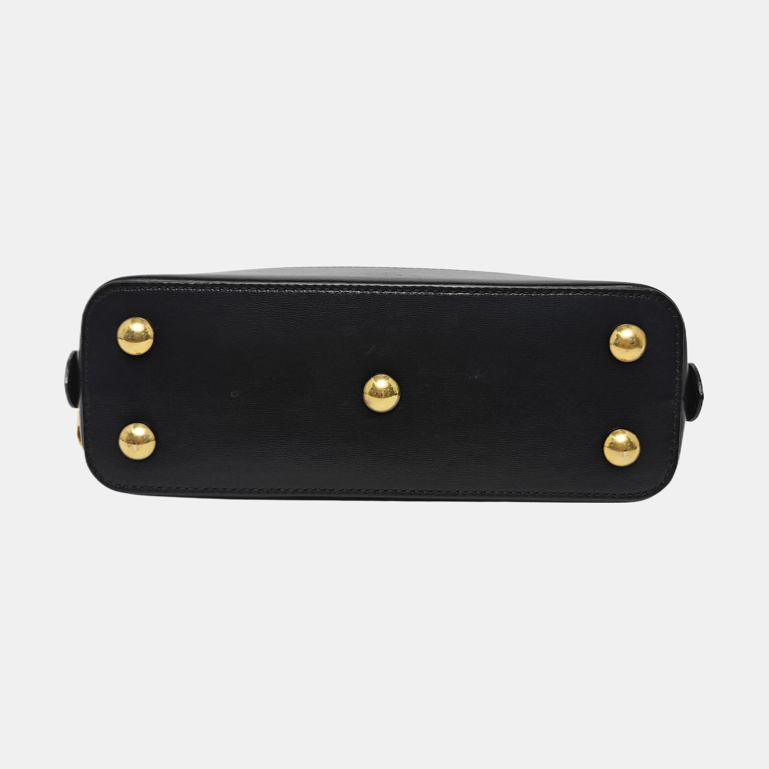 Authenticated pre-owned  Horsebit 1955 Small Calfskin Black - Shoulder Bag at Looply