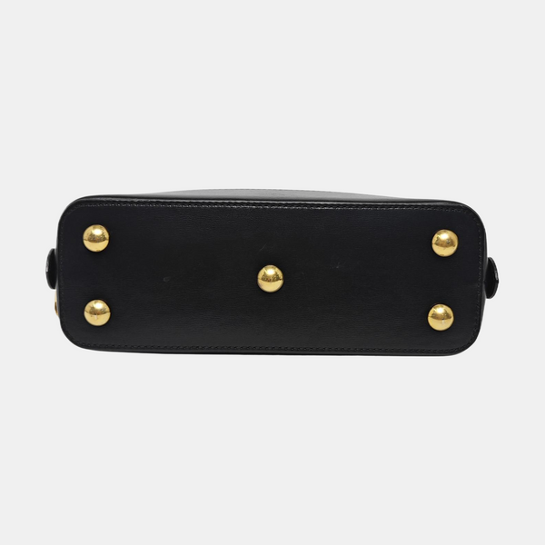 Authenticated pre-owned  Horsebit 1955 Small Calfskin Black - Shoulder Bag at Looply