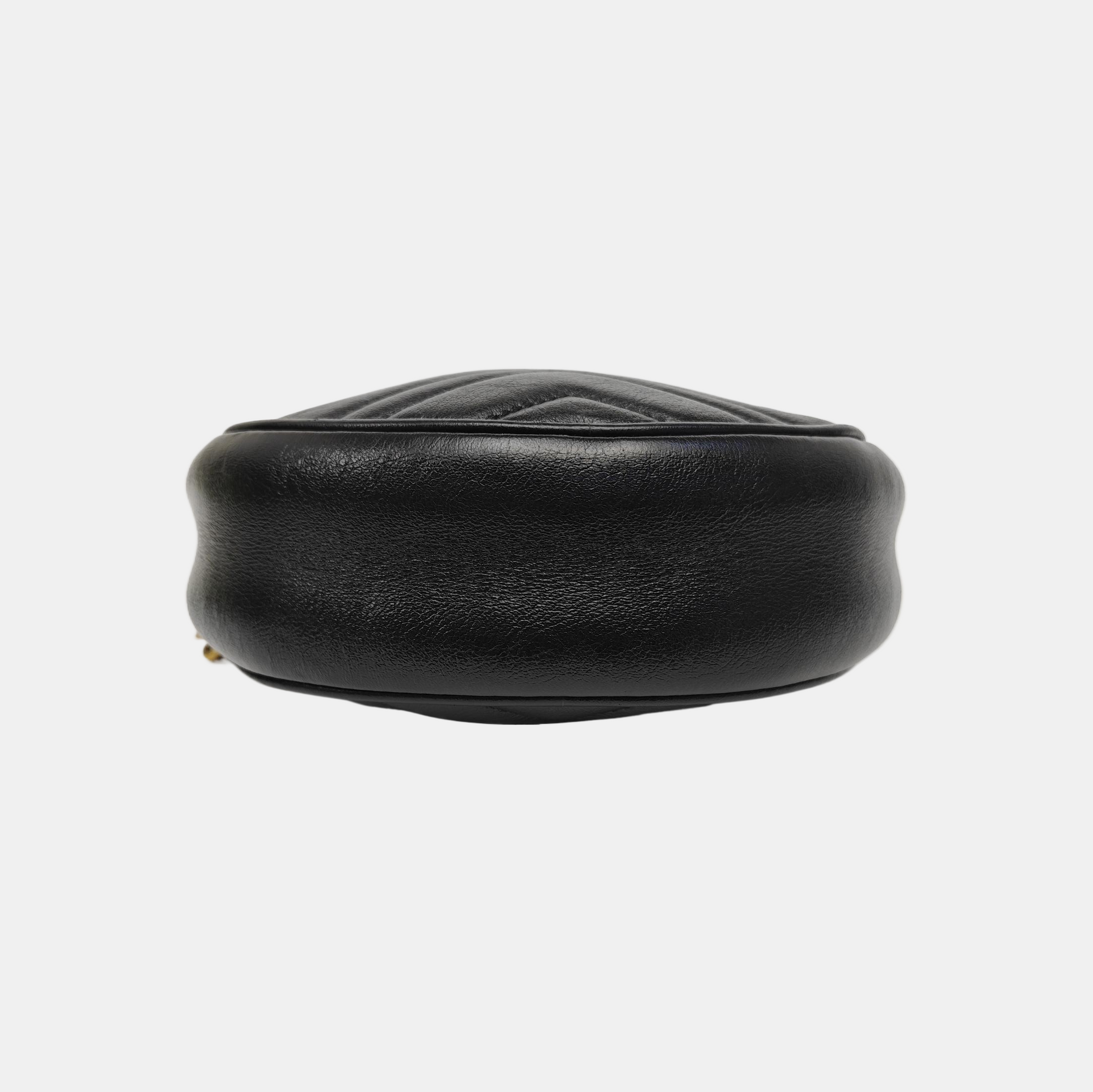GG Marmont Mini Quilted Calfskin Black