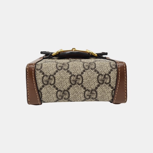 Horsebit 1955 Mini Coated Canvas Beige