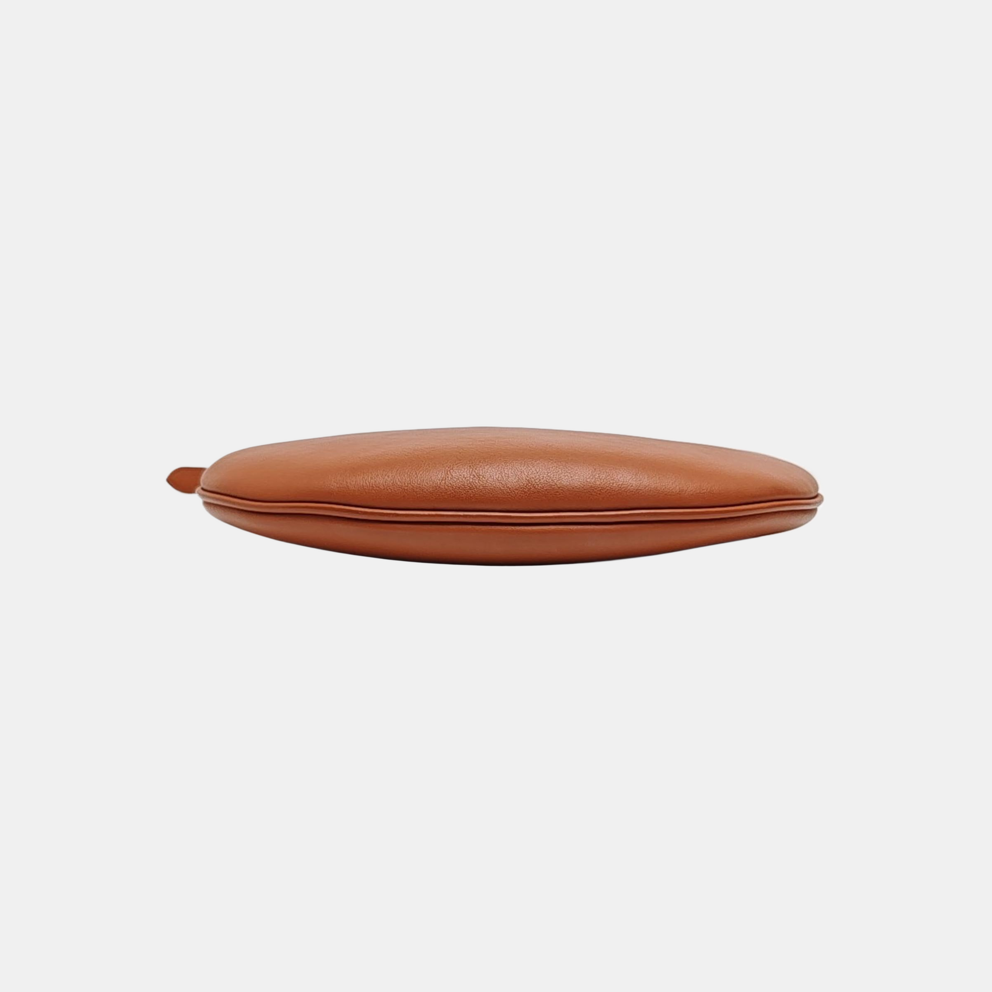 Calfskin Shoulder Bag Small Brown