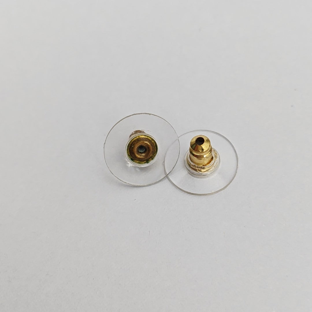 Metal Gold Stud Earrings
