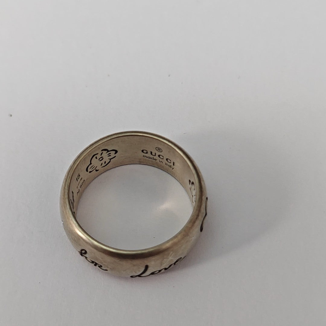 Blind For Love 925 Sterling Silver Ring HK 15