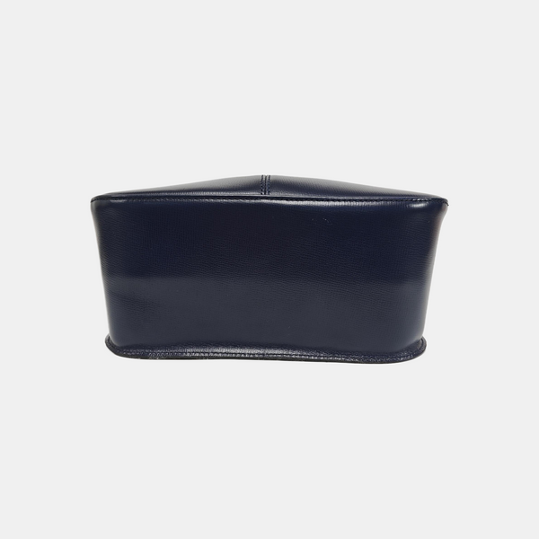 Calfskin Crossbody Bag Blue