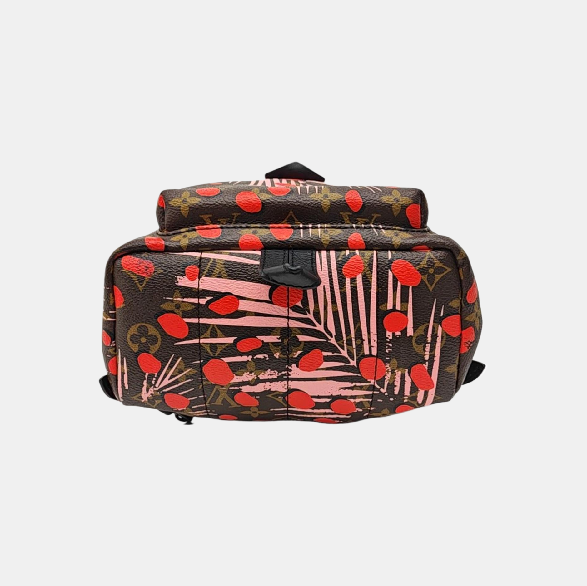 PALM SPRINGS PM Monogram Coated Canvas Brown