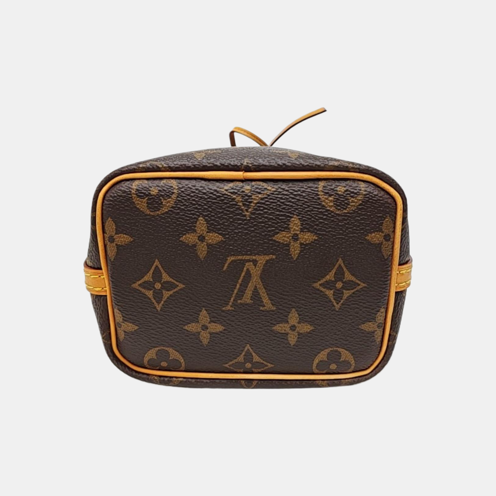 NÉONOÉ Nano Monogram Coated Canvas Brown