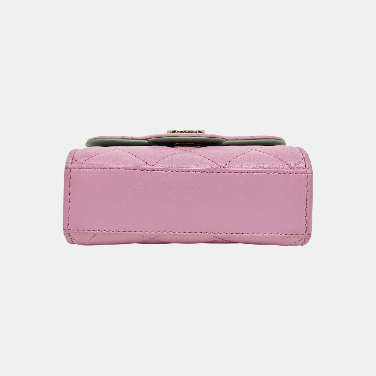 Quilted Lambskin Shoulder Bag Pink
