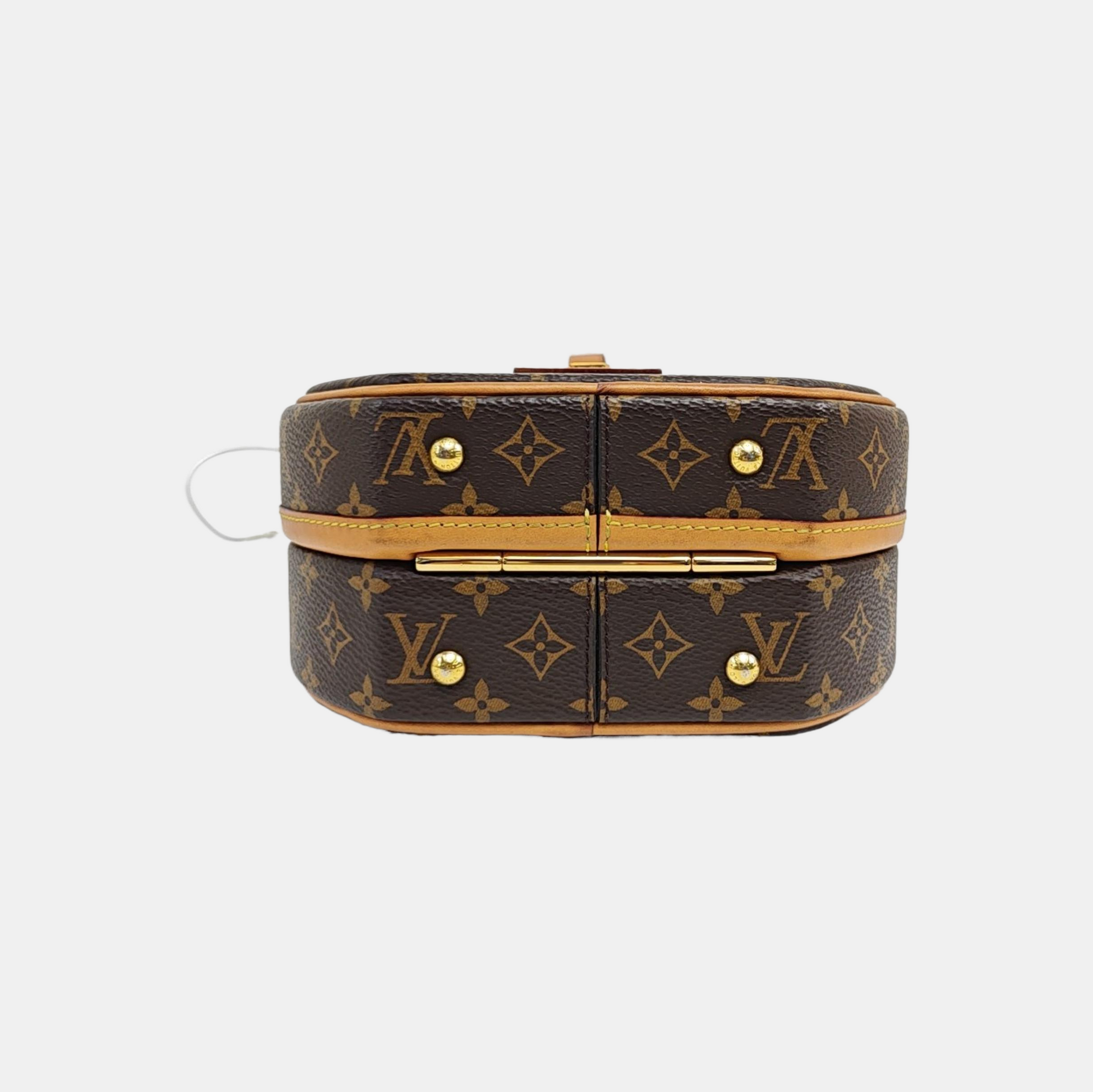 BOITE CHAPEAU PM Monogram Coated Canvas Brown