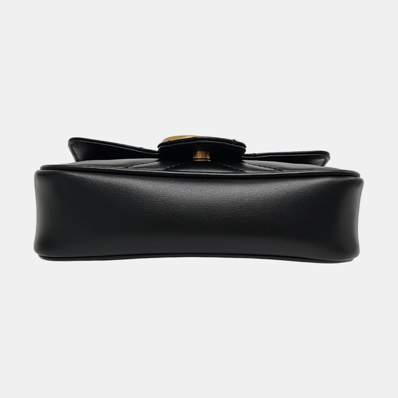 GG Marmont Mini Quilted Calfskin Black