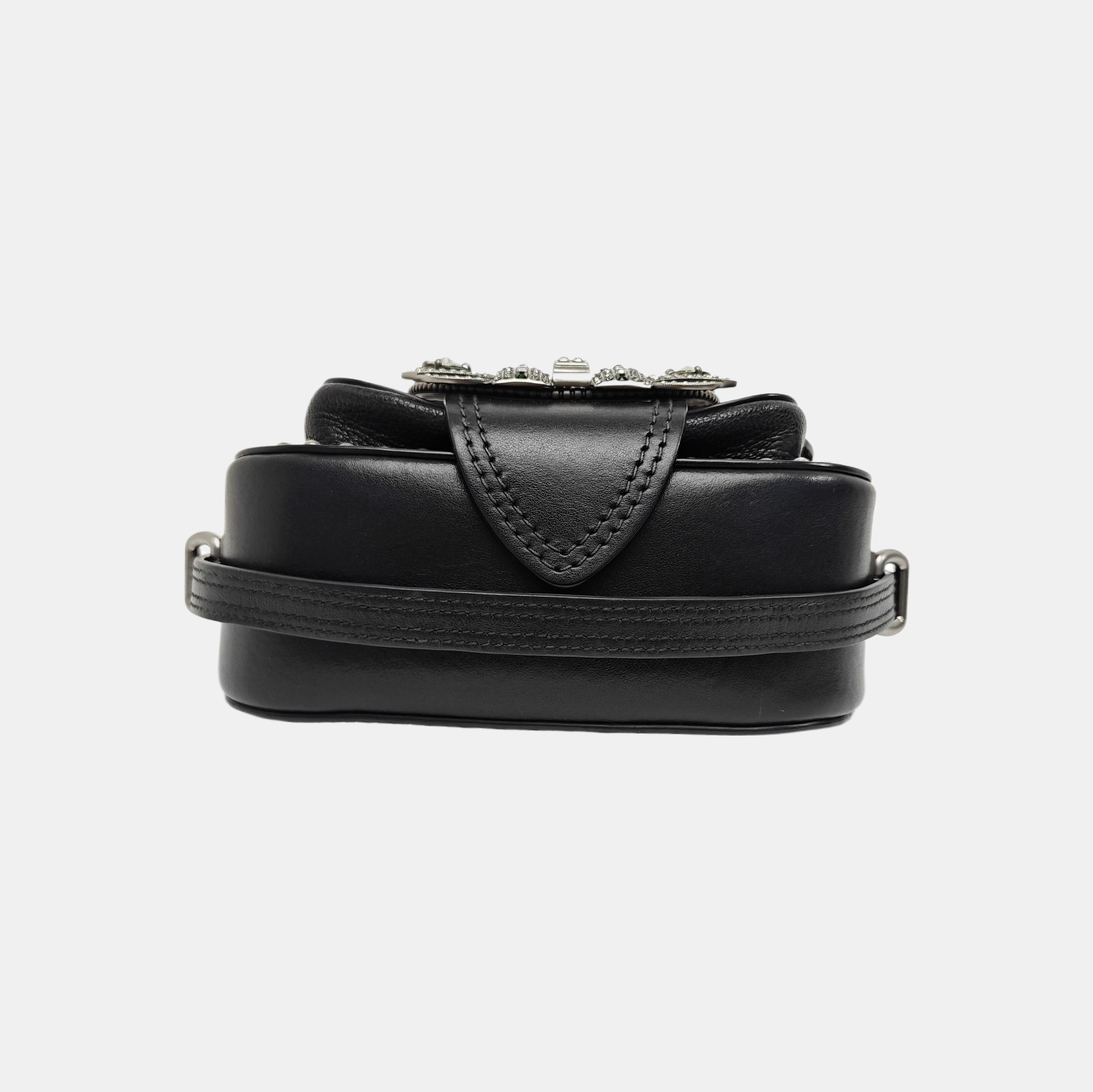 Miu Lady Calfskin Black