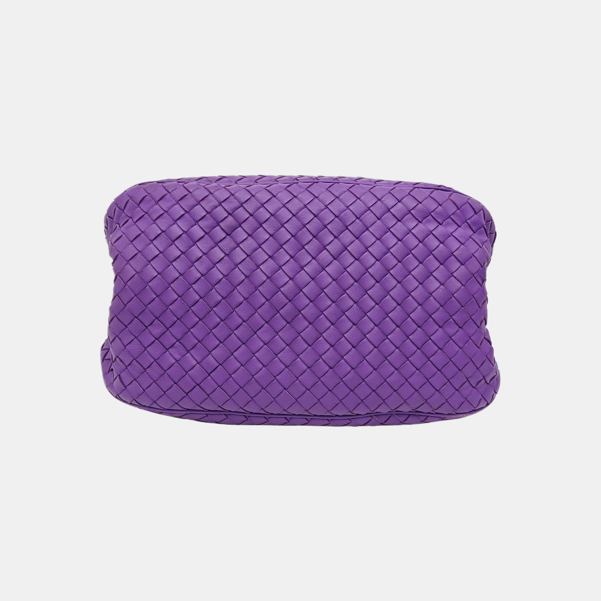 Lambskin Tote Bag Purple