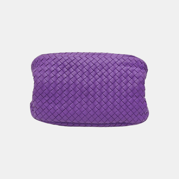 Lambskin Tote Bag Purple