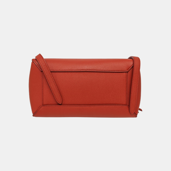 BELT Micro Calfskin Red
