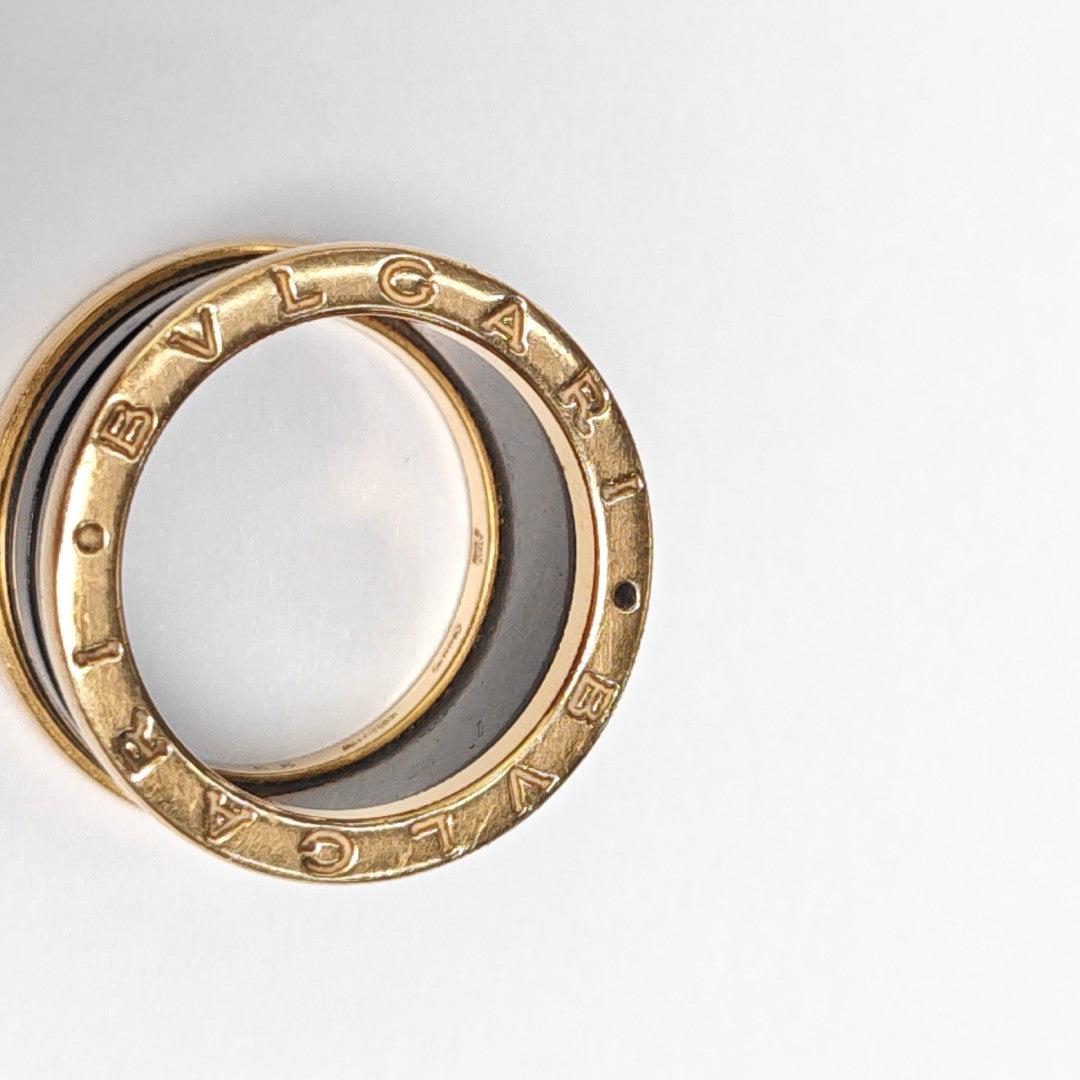 B.ZERO1 18k Rose Gold Ring EU 56