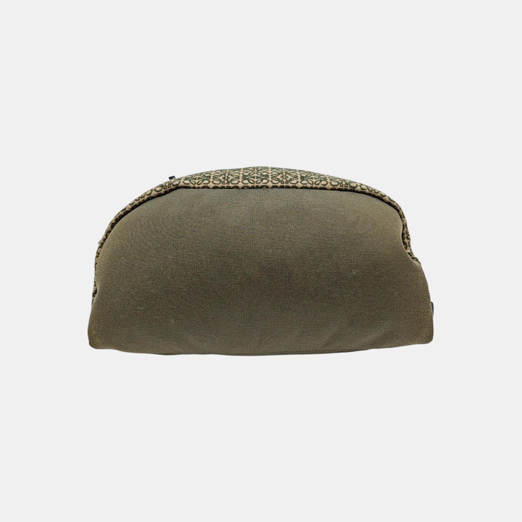 Monogram Fabric Backpack Green